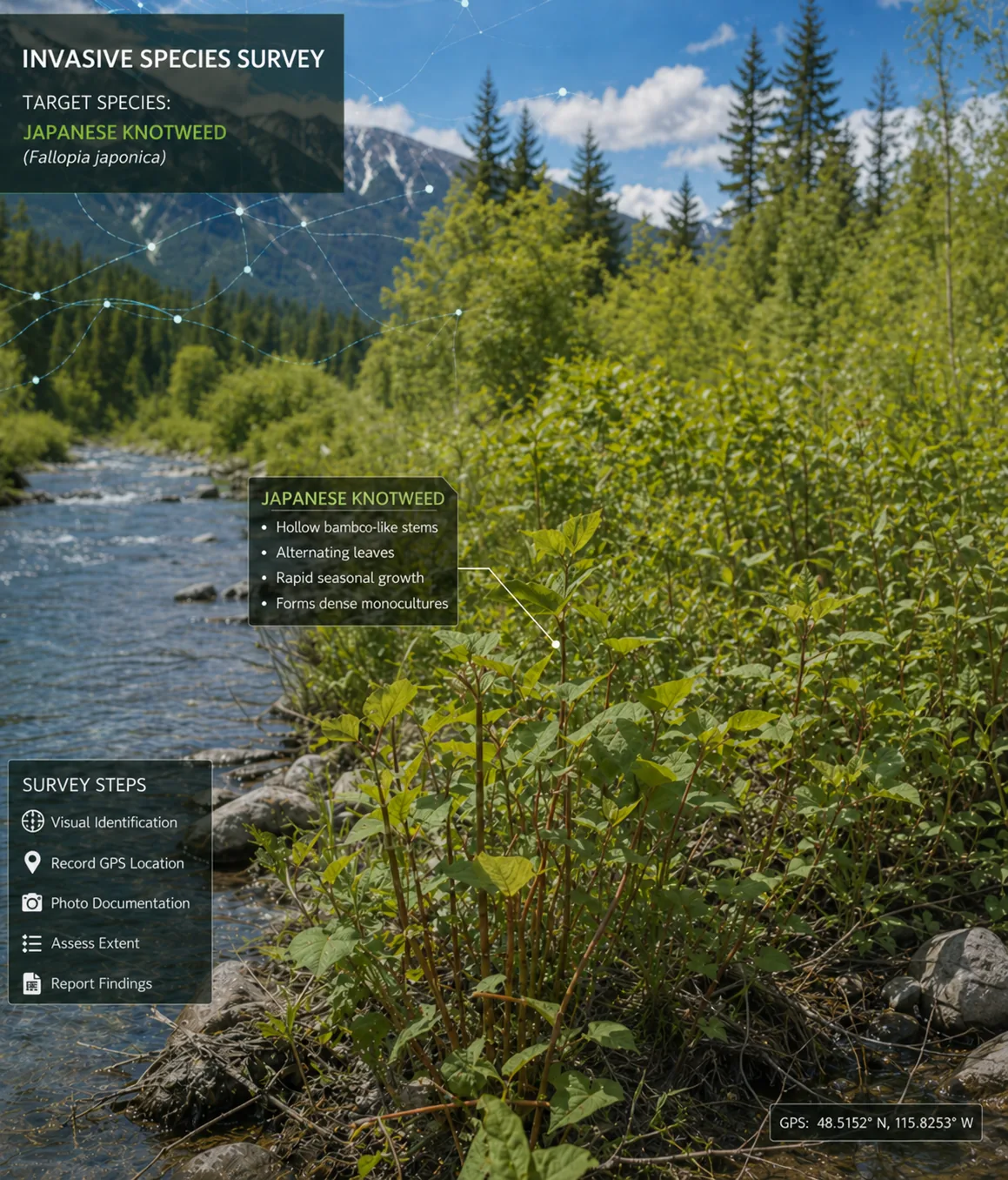 Driftwise screenshot: Flag a Sighting — Habitat Restoration & Invasives